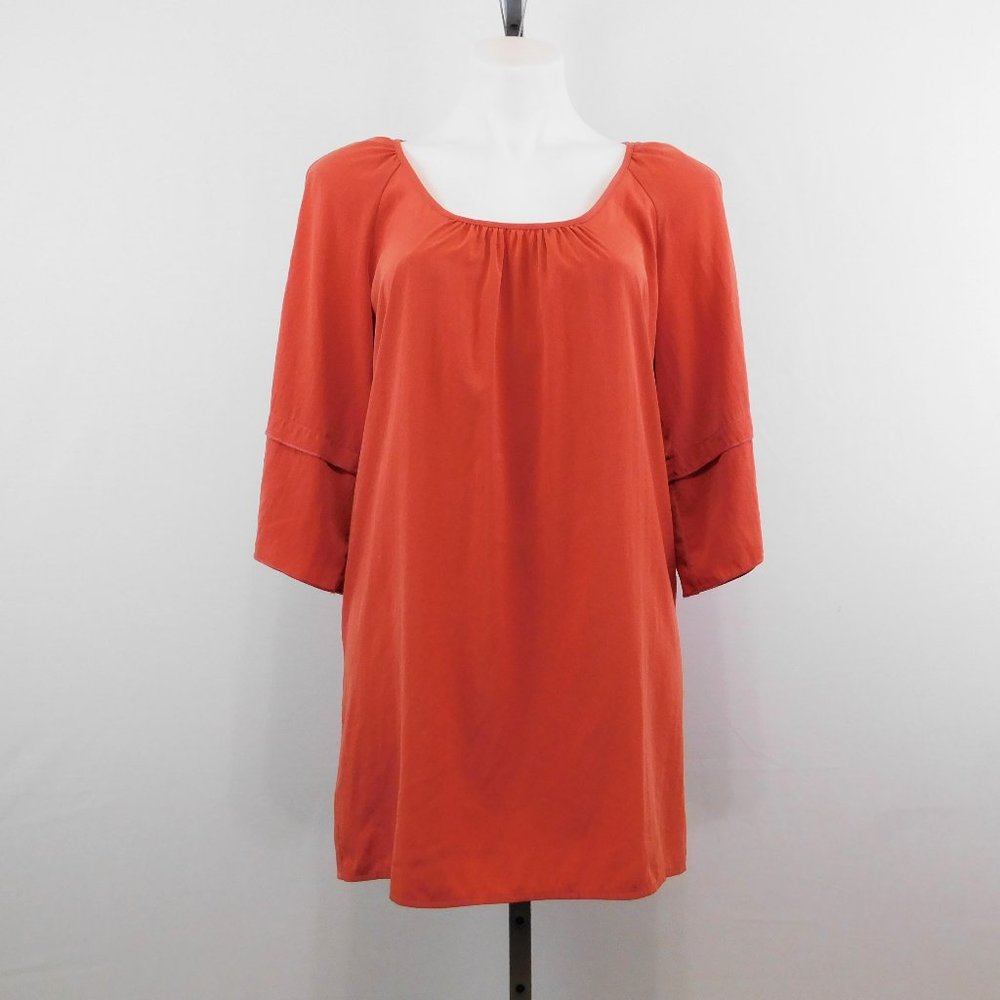 Glam Women Dark Orange Dress‎